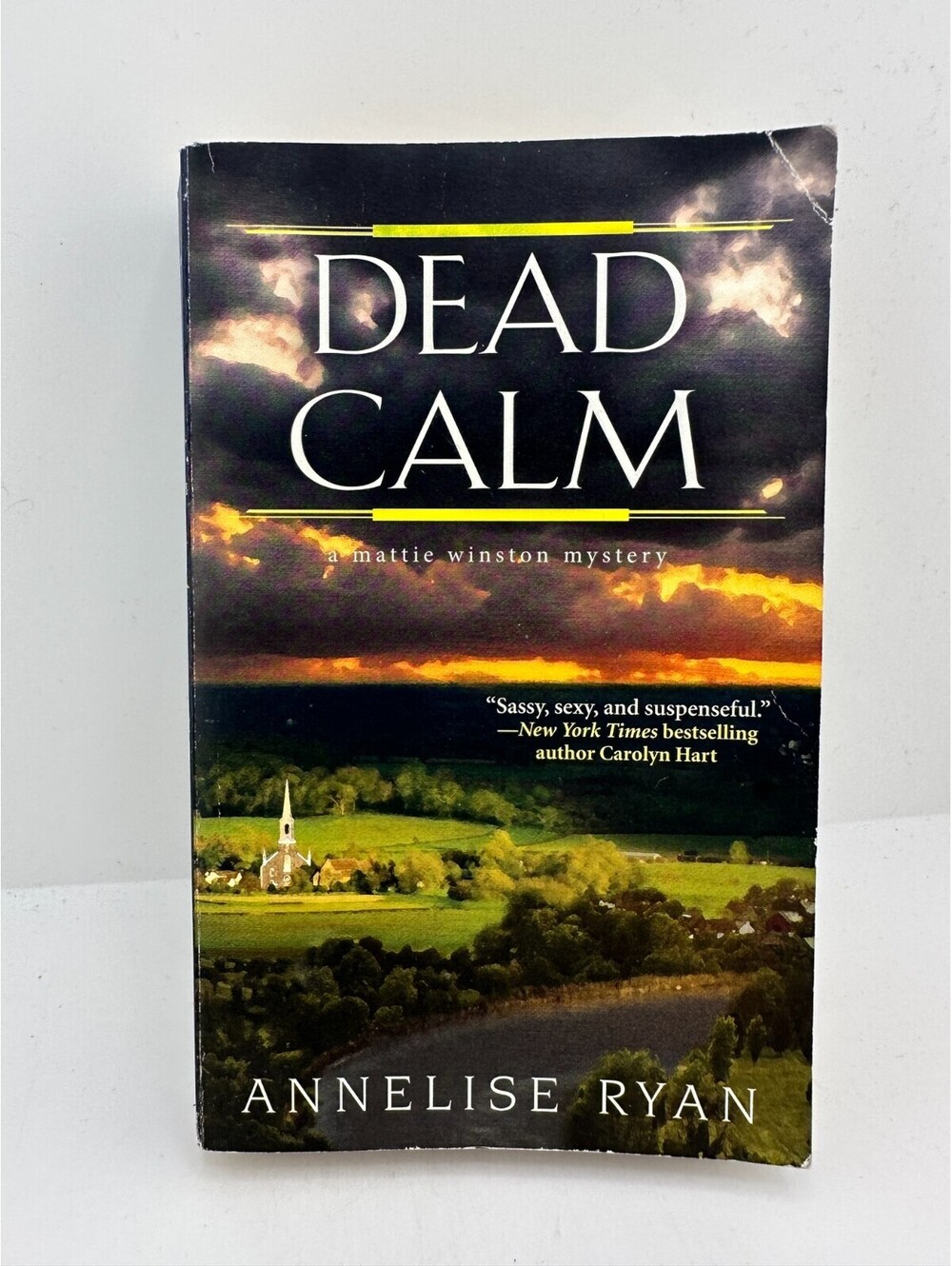 Dead Calm Annalise Ryan PB 2019 Kensington Mystery Mattie Winston Series Book